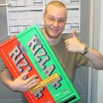 Adam and a vending machine