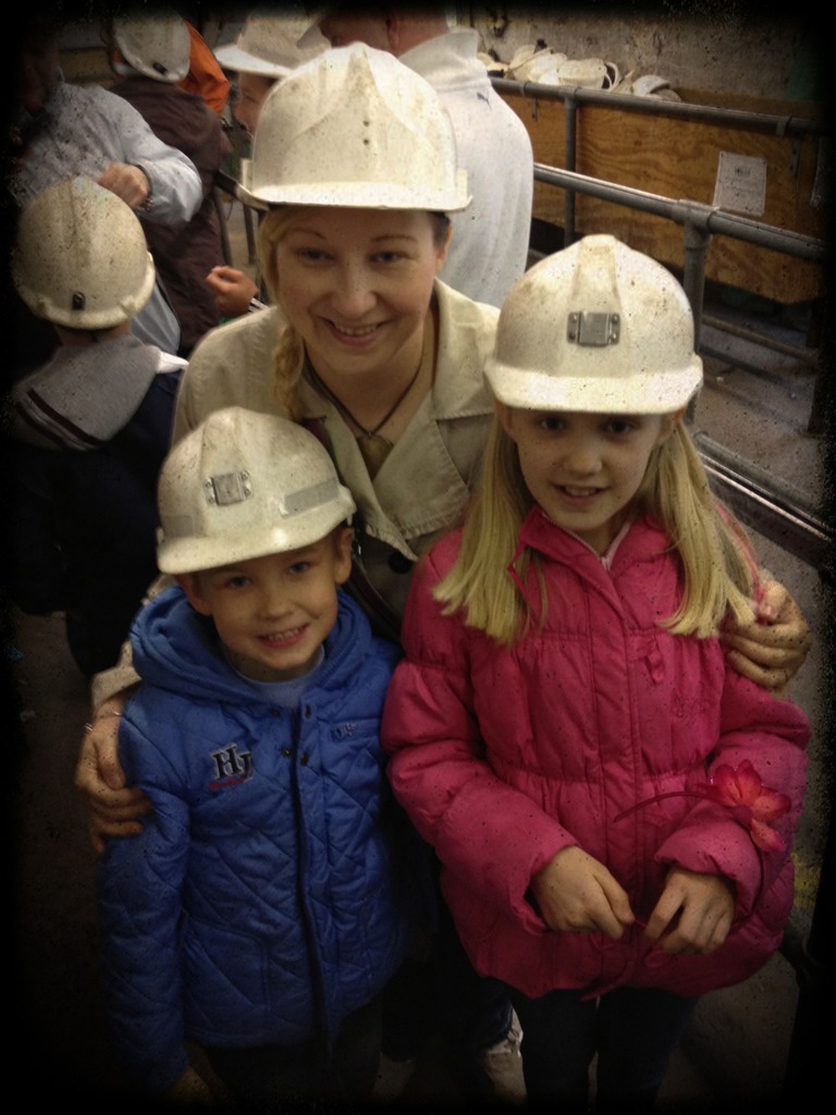 We all went down the pitt at the national mining museum yesterday, but only two of us were minors. #GetIt?