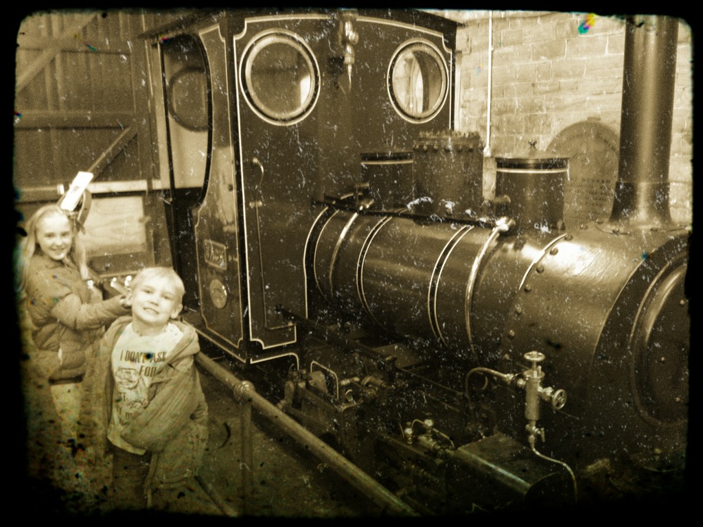 Yesterday me and the sprogs travelled back in time at the Leeds Industrial Museum. Fun had by all.