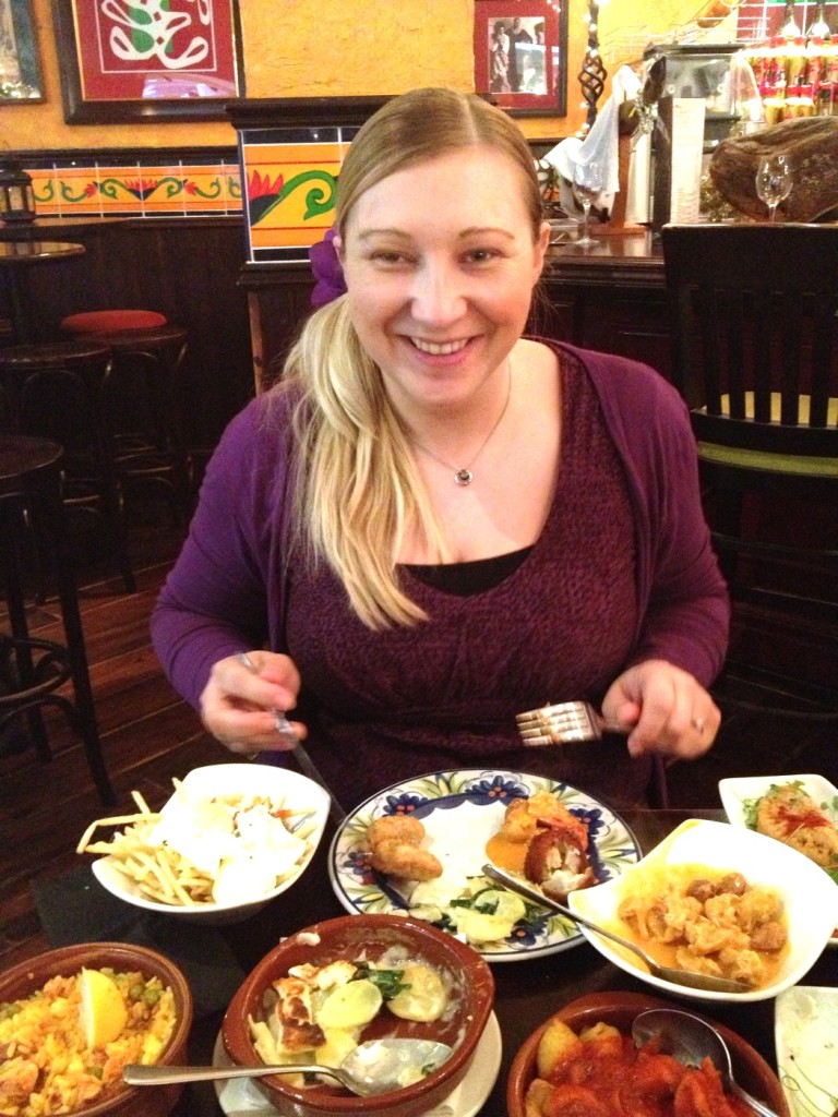 Good food, great company at @latasca @LoveMeadowhall. Perfect.