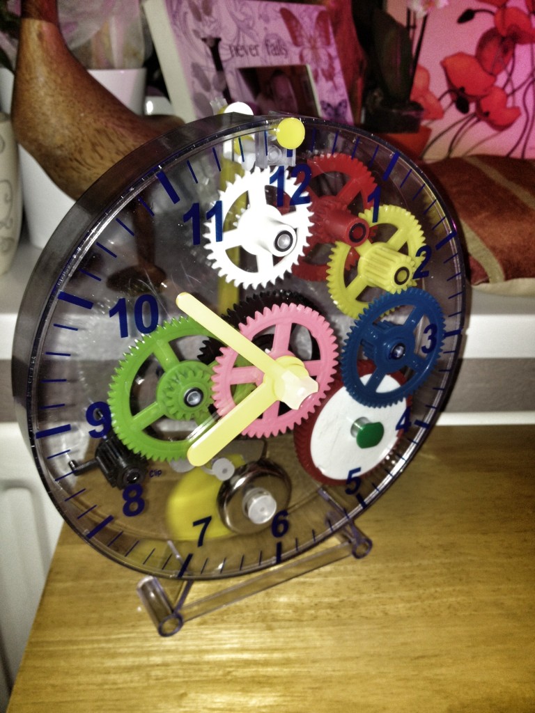 Time & motion. I made a clock!