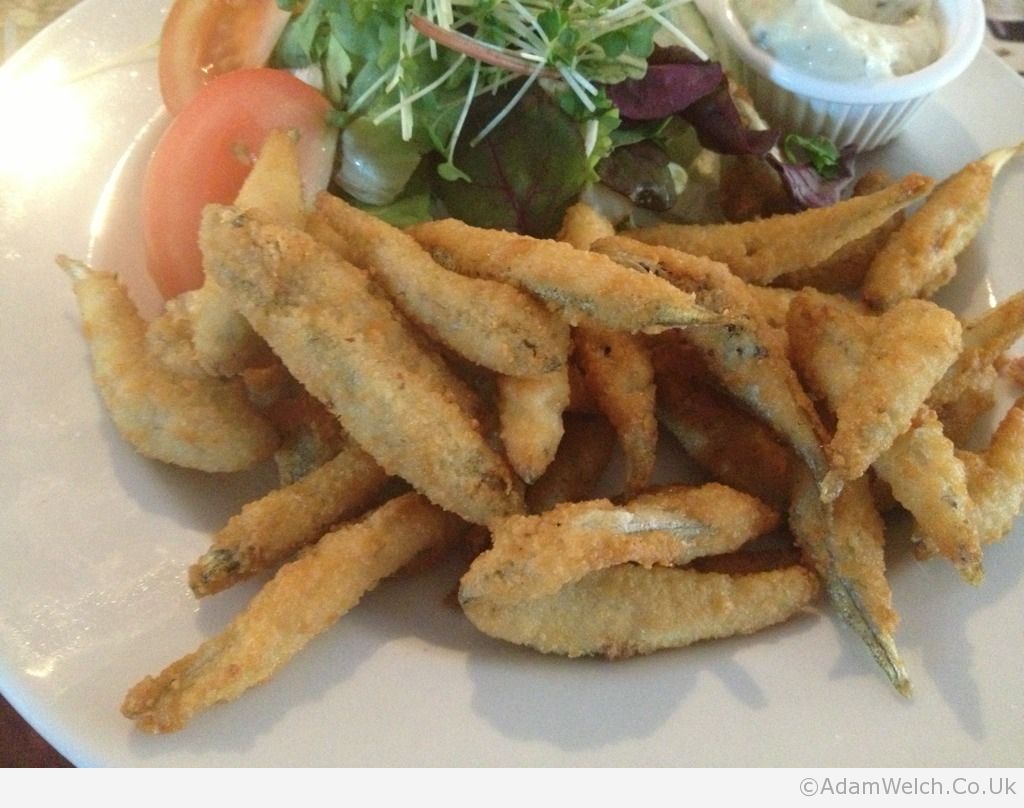 Starting the honeymoon off with a bang. Whitebait! I’m an eighties kid at heart.