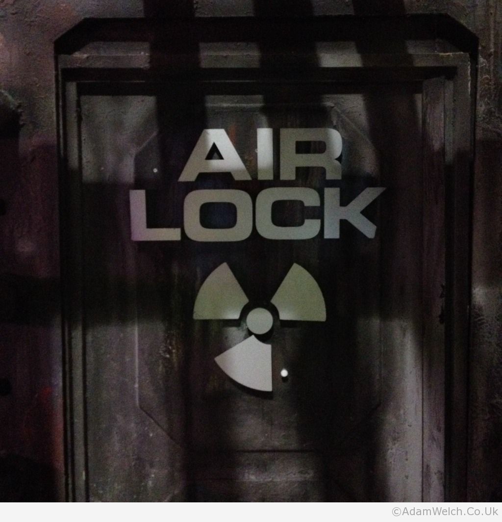 Air lock.