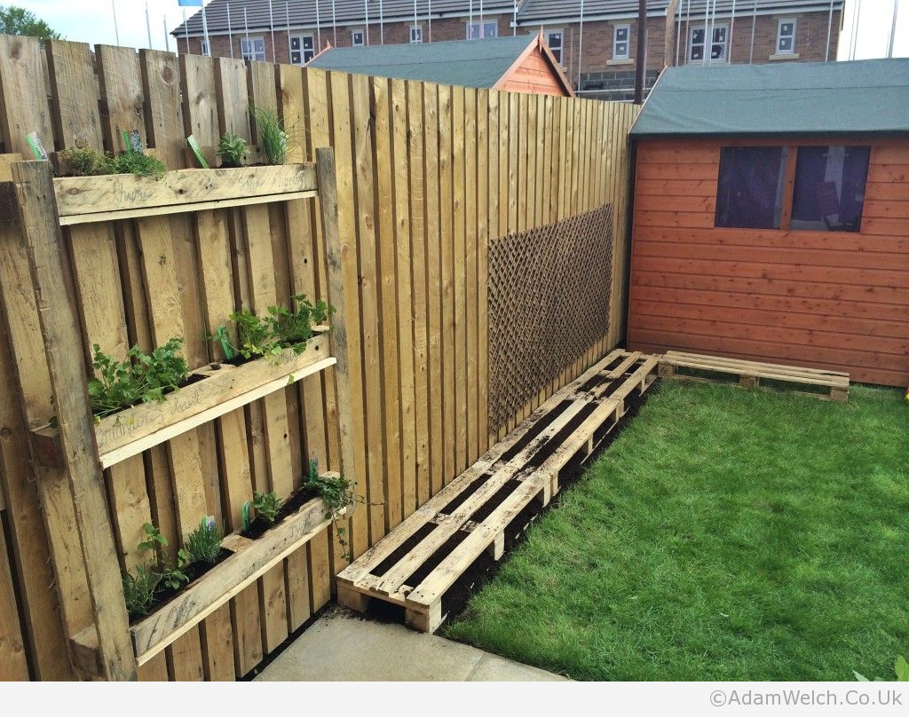 The herb rack and veg patch started today. Completing tomorrow fingers crossed.