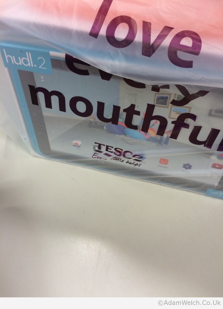 Bagged our hudl2's! Helpful staff at @Tesco even let us log onto a PC and print our club card vouchers.