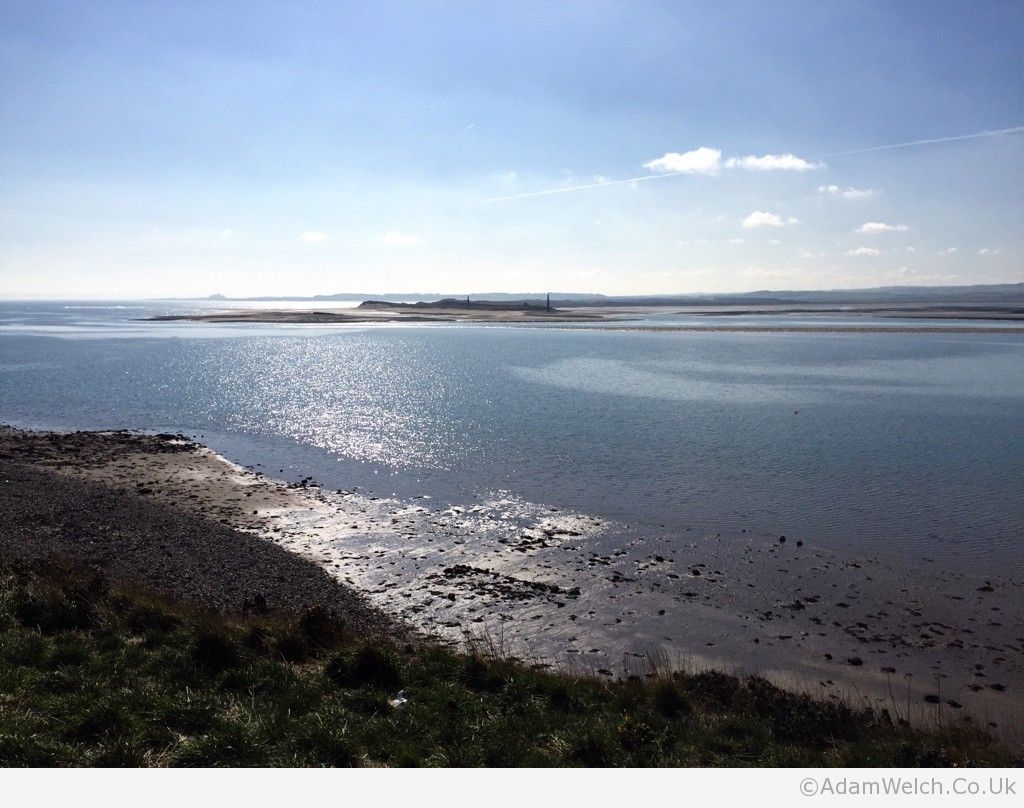 Fantastic views from Lindisfarne today.