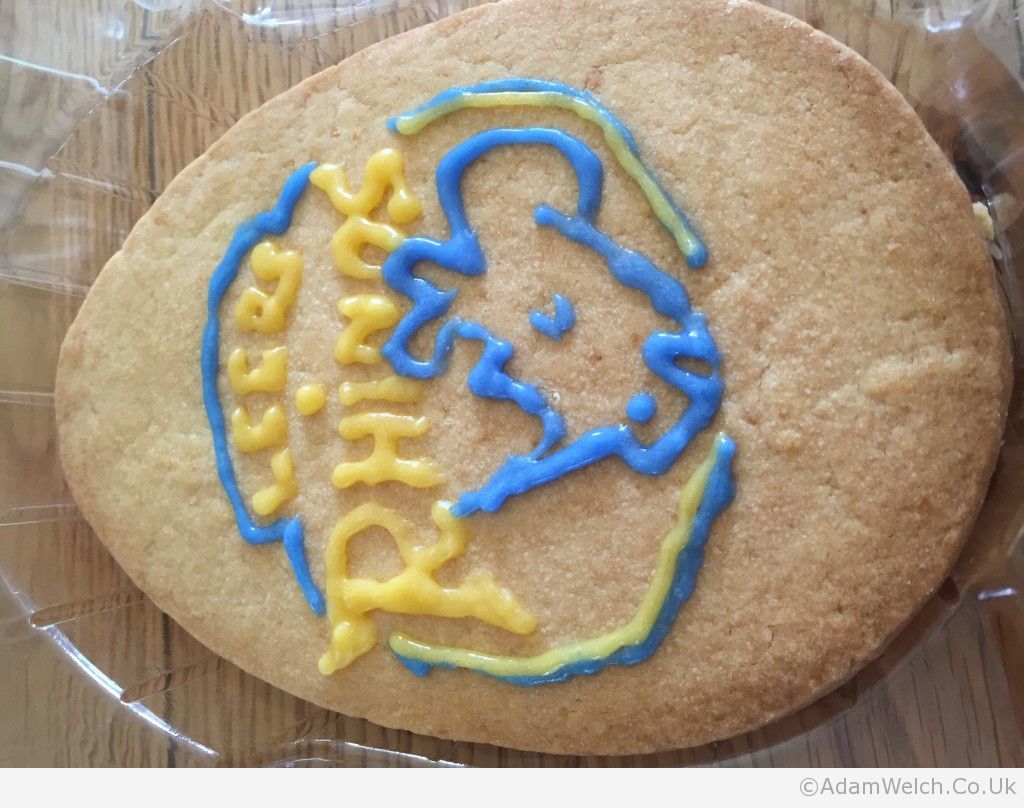 Leeds schools still on Easter break. Not sure icing is my best still though. @leedsrhinos